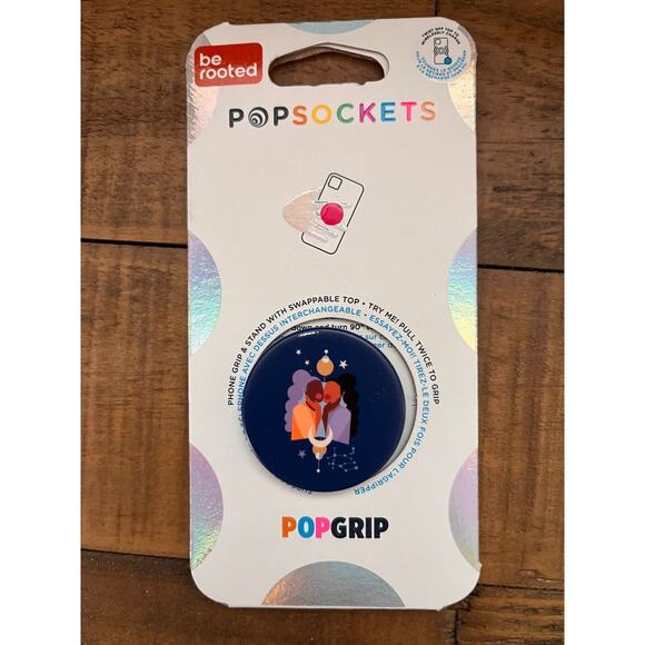 NEW PopSocket Phone Grip with expanding Kickstand PopGrip be rooted Gemini - Picture 3 of 5